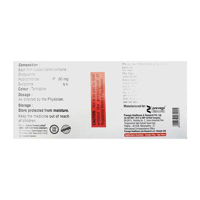 DROTIGO DS Tablet 10's - Muscle Spasm-Ant