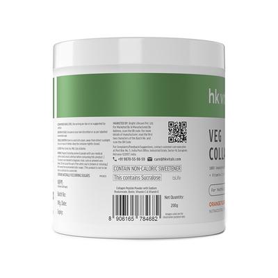 HealtHKart HK Vitals Skin Radiance Veg Collagen Supplement (Orange) 200 gm - Multi-Vitamins