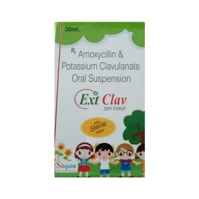 EXT CLAV Dry Syrup 30ml - Bacterial Infections-Pen