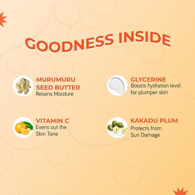 Moody Vitamin C Lip Sleeping Mask with Murumuru Seed Butter & Glycerine 15 gm - Lip Mask