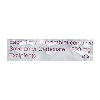 Revlamer 800mg Tablet 10'S - Kidney Disease/Stones-Oth