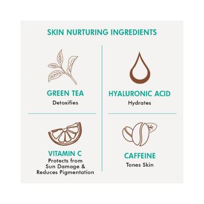 mCaffeine Green Tea Face Hydration Kit for Dull Skin 90 ml - Night Cream