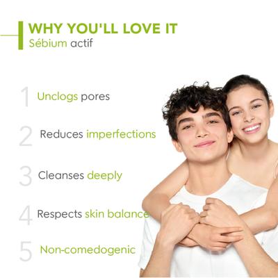 Bioderma Sebium Gel Moussant Actif Intense Purifying Cleansing Foaming Gel 200 ml - Scrubs & Exfoliants