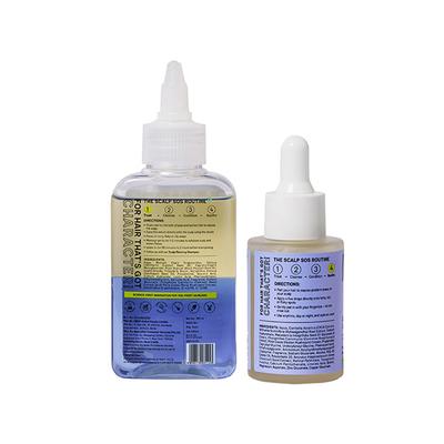 Moxie Beauty Anti-Dandruff Treatment Duo - AHA/BHA Pre-Wash & Leave-On Serum 130 ml - Hair Sets & Kits