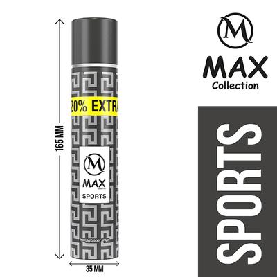 Max Collection SPORTS 90 ml - Men Deodorants/Roll-Ons