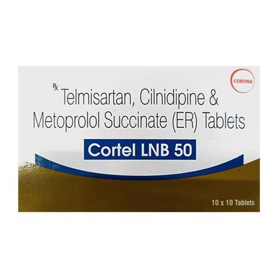 CORTEL LNB 50 Tablet 10's - Hypertension-Ana