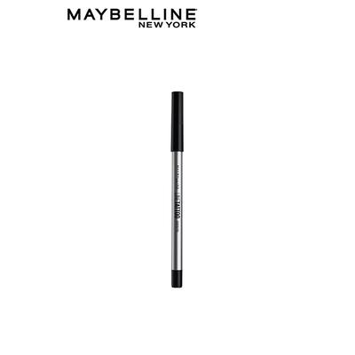 Maybelline New York Line Tattoo Crayon Eyeliner, Black 0.4 gm - Eyeliners
