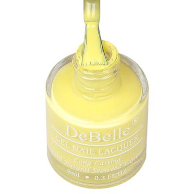 DeBelle Gel Nail Lacquer Lemon Tart Lemon Yellow Nail Polish 8 ml - Nail Polish
