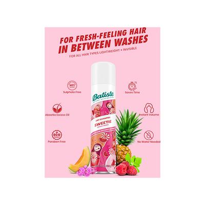 Batiste Sweetie Dry Shampoo 200 ml - Dry Shampoos & Conditioners