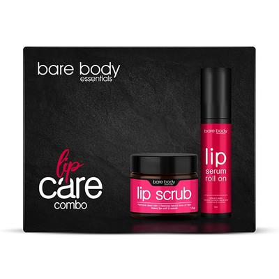 Bare Body Essentials Lip Care Combo - Lip Scrub 15g & Lip Serum 8ml 1's - Lip Scrubs