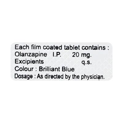 Olpin 20mg Tablet 10'S - Psychosis-Ans