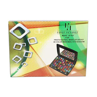 Half N Half Makeup Kit for Professional Make - Up Artist Multicolour Palette - 02 48 gm - Eye Shadow Palettes