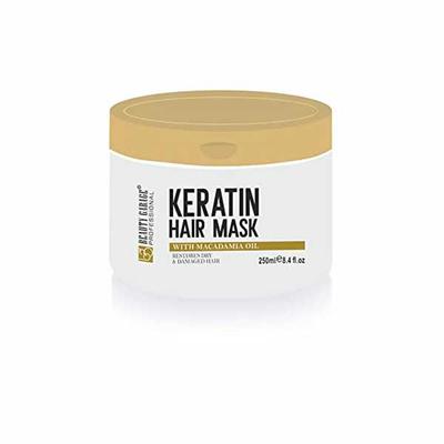 Beauty Garage Professional Keratin Hair Mask - Macadamia Oil 250 ml - Hair Treatment