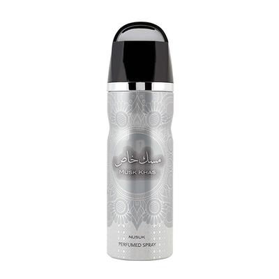 NUSUK Musk Khas Deodorant For Men & Women, Perfumed Body Spray 200 ml - Deodorants/Roll-Ons
