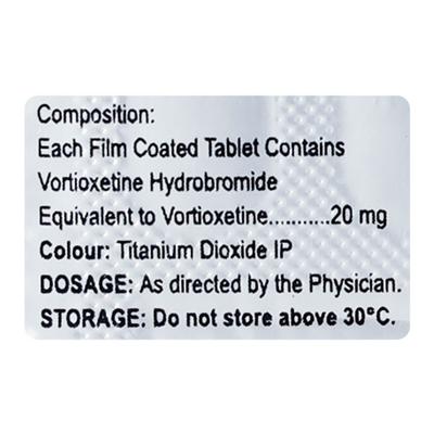 TRIVOXETIN 20 Tablet 10's - Depression-Ant