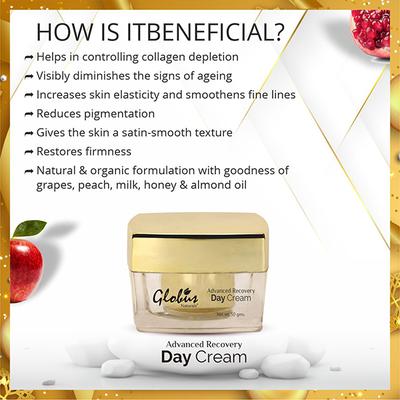 Globus Naturals Advanced Recovery Day Cream 50 gm - Day Cream