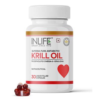 INLIFE Krill Oil Phospholipid Capsules 30's - Vital Health