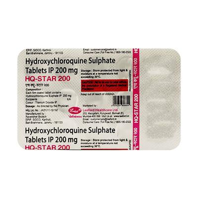 HQ STAR 200 Tablet 15's - Malarial