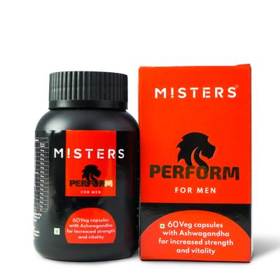 Misters Perform For Men Capsules 60's - Speciality Medicines
