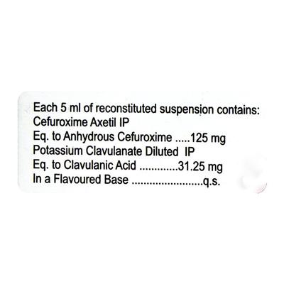 Zocef CV Syrup 30ml - Bacterial Infections-Cep