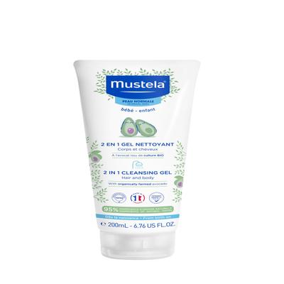 Mustela 2 in 1 Clensing Gel 200 ml - Baby Grooming