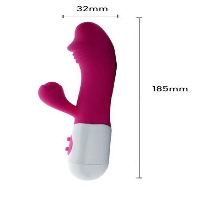 Gizmoswala Flexible G Spot Vibrator Massager - Pink - Massagers And Vibrators