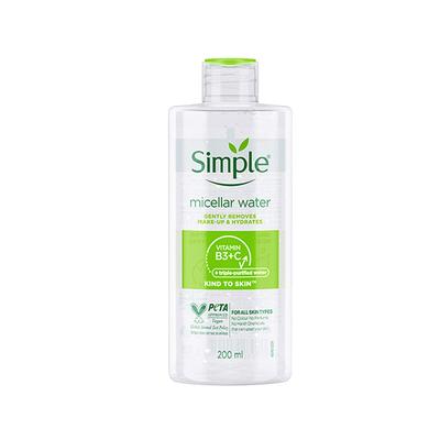 Simple Kind To Skin Micellar Cleansing Water 200 ml - Face Wash & Cleansers