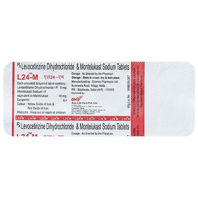 L24 M Tablet 10's - Allergies-Ant