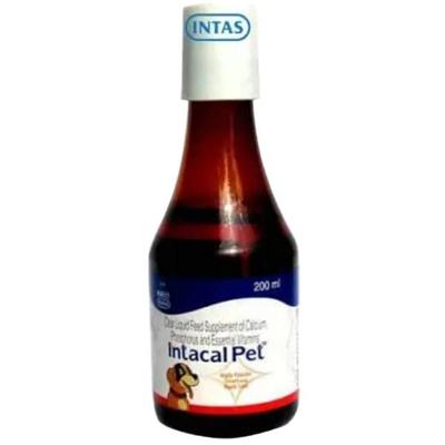 Intas Intacal PetSyrup 200 ml - Pet Healthcare