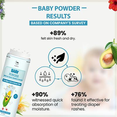 TNW - The Natural Wash Baby Powder 100 gm - Baby Powder