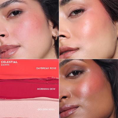 Kiro - Glow on the go 3 -1 Highlighter & Blush 01 Celestial Dawn (bright) 3.5 ml - Blushes