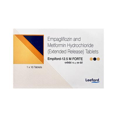 EMPIFORD 12.5 M FORTE Tablet 10's - Diabetes-Ant