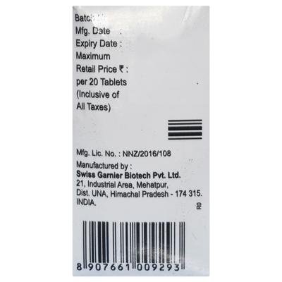 Zynicor 5mg Tablet 20'S - Angina