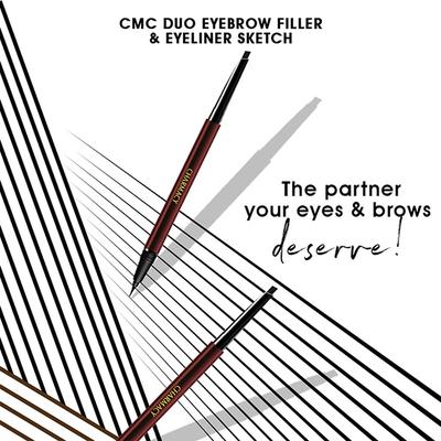 Charmacy Milano Duo Eyebrow Filler & Eyeliner Sketch (Black) 1's - Eyeliners
