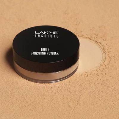 Lakme Absolute Loose Finishing Powder Almond 8 gm - Loose Powder