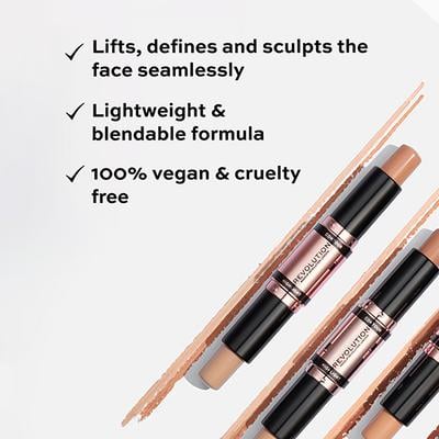 Makeup Revolution Fast Base Contour Stick Light 8.6 gm - Contour