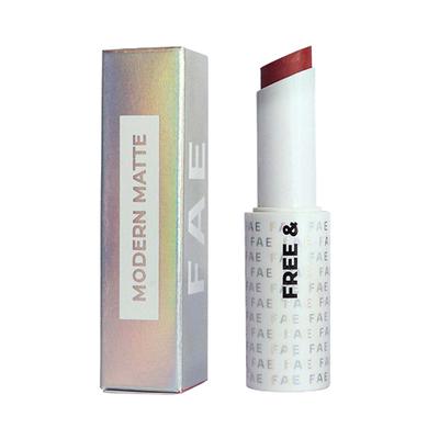 FAE Beauty Brick Red Modern Matte Lipstick Shade Magnetic 3.5 gm - Lipsticks