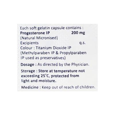 Nugest 200mg Capsule 10'S - Hormonal Therapy-Oes