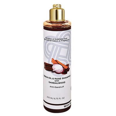 Teal & Terra Shampoo With Onion Oil, Rose, Neem And Sandalwood 200 ml - Shampoos
