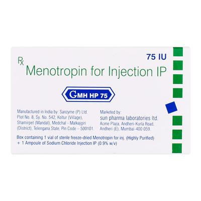 GMH HP 75IU Injection 2ml - Hormonal Therapy-Tro