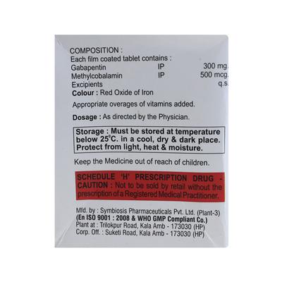 Miol G 300mg Tablet 10'S - Neuropathic Pain-Dru