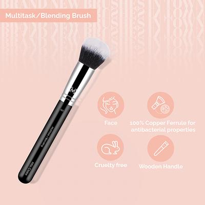 Miss Claire M1 - Multitask/Blending Brush (Chrome) 1's - Face Brush