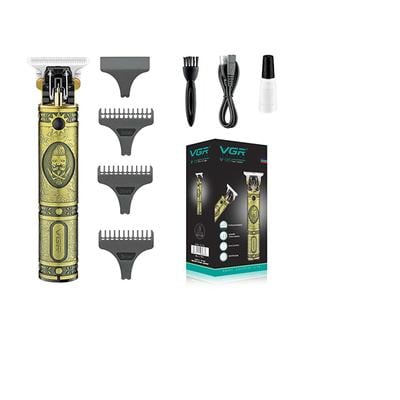VGR V-085 Trimmer T9 Runtime 120 min Trimmer for Men (Gold) 1's - Trimmers
