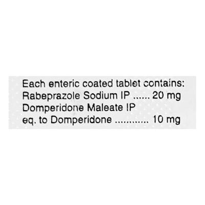 Rabesec D Tablet 10'S - Ulcer/Reflux/Flatulence-Aaa