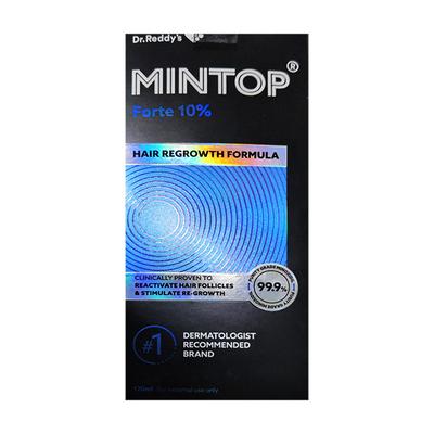 MINTOP FORTE 10% NEW PACK HAIR REGROWTH FORMULA Solution 120ml - Hair Loss-Oda