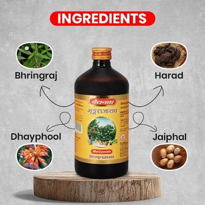 Baidyanath Bhringrajasava Syrup 450 ml - Speciality Medicines