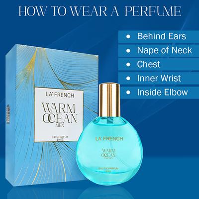 La French Warm Ocean Men Perfume - Premium Long-Lasting Fragrance For Men 30 ml - Men Perfumes (Edt/Edp)