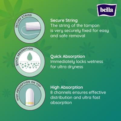 Bella Tampo (Super) 16's - Tampons