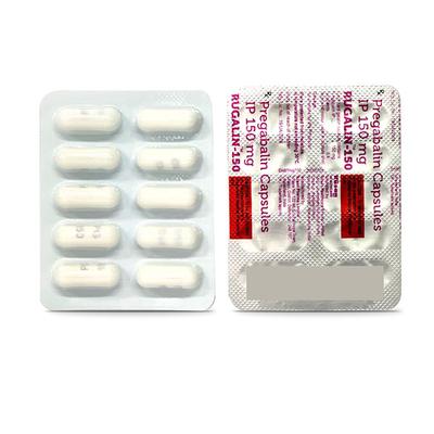 RUGALIN 150 Capsule 10's - Neuropathic Pain-Dru