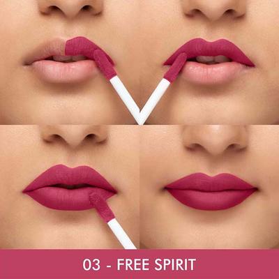 Beauty People Showstopper Liquid Lip Color with Spf 15 and Vit E 03 Free Spirit 4 ml - Liquid Lipsticks